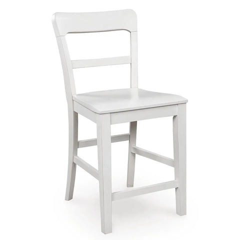 Greddinton White Barstool