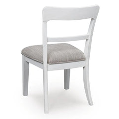 Greddinton Upholstered White Dining Chair by Signature Design by Ashley