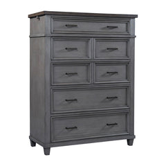 Caraway Drawer Chest (Aged Slate) by Aspenhome