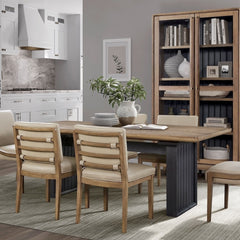 Elure 7-Piece Extendable Pedestal Dining Set by Bernards