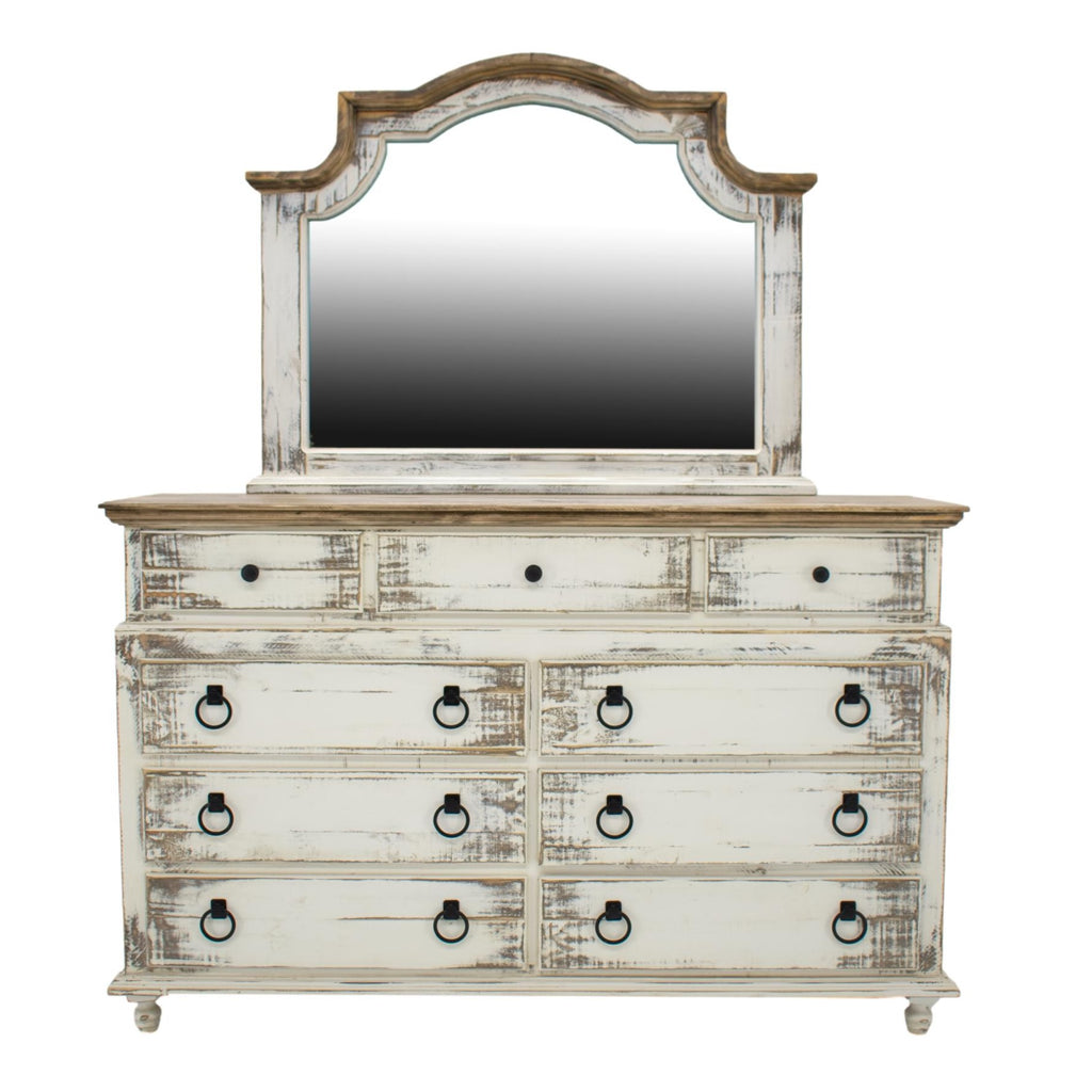 Clarice Dresser and Mirror by Vintage Furniture