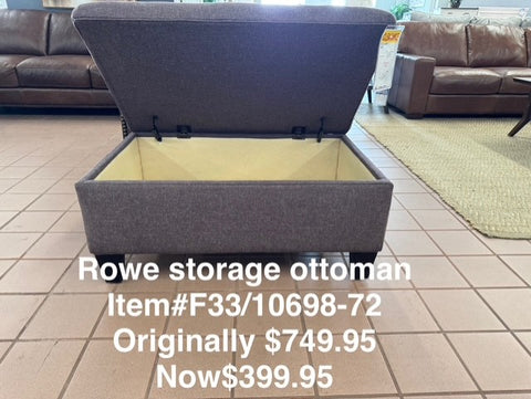 Rowe Storage Ottoman