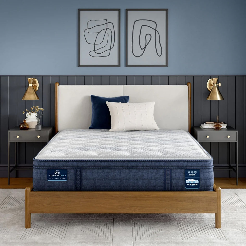 iComfort Dartmouth Plush Pillow Top by Serta
