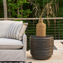 Dwell Charcoal Road Side Table by Universal
