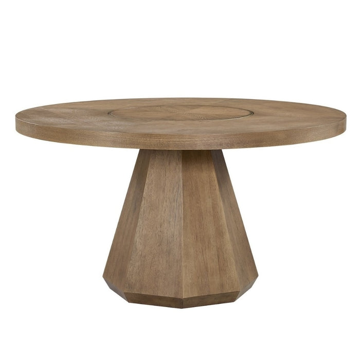 Elure Round 5-Piece Dining Set with Lazy Susan by Bernards