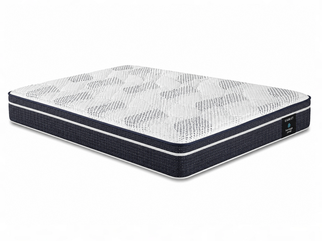 Essentials E1600 Plush ET Mattress by Heritage