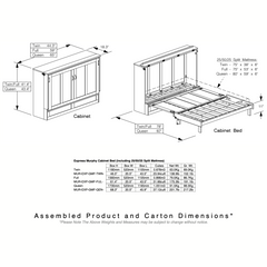Express Murphy Cabinet Bed by Night & Day Furniture