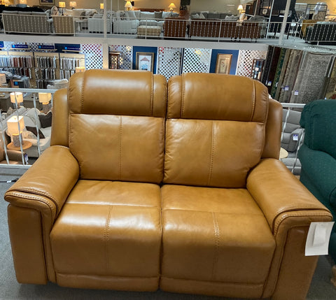 Flexsteel Leather Power Loveseat
