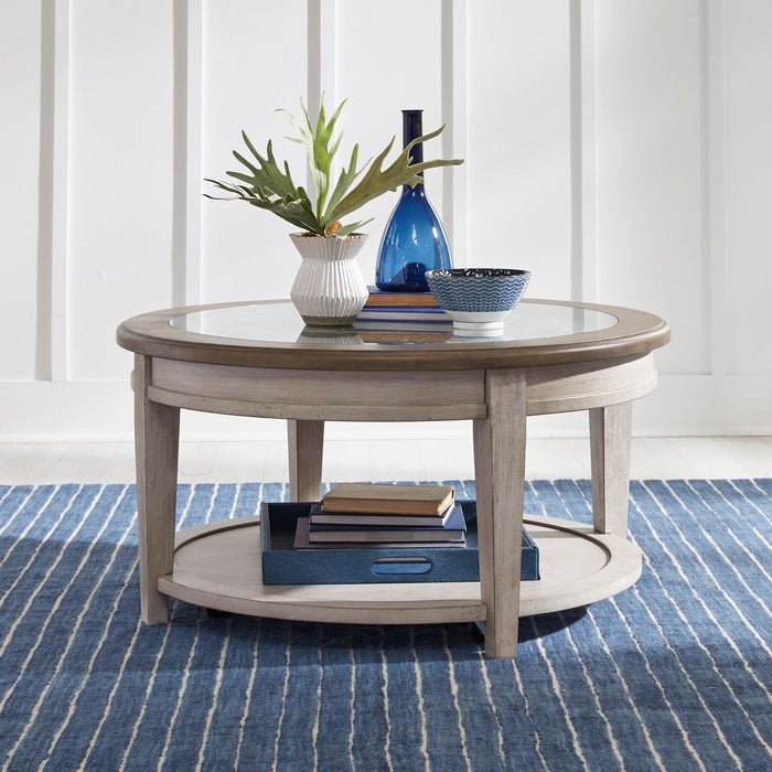 Heartland Round Cocktail Table by Liberty