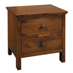 Heritage 2-Drawer Wide Nightstand by Archbold