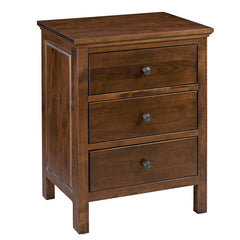 Heritage 3 Drawer Wide Nightstand by Archbold