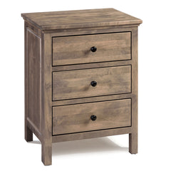 Heritage 3 Drawer Wide Nightstand by Archbold