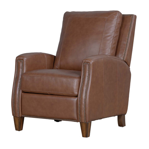 Hunter High Leg Pushback Recliner in Chestnut Charm by Parker House