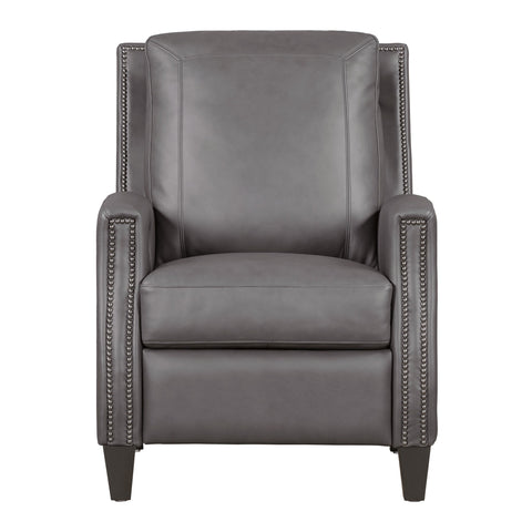 Hunter High Leg Pushback Recliner in Echo Grey by Parker House