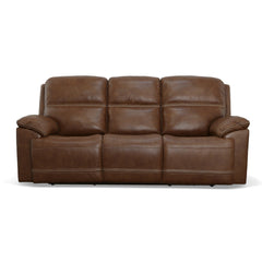 Jackson Leather Power Reclining Sofa by Flexsteel