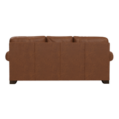 Leather Nail Head Sofa by Craftmaster