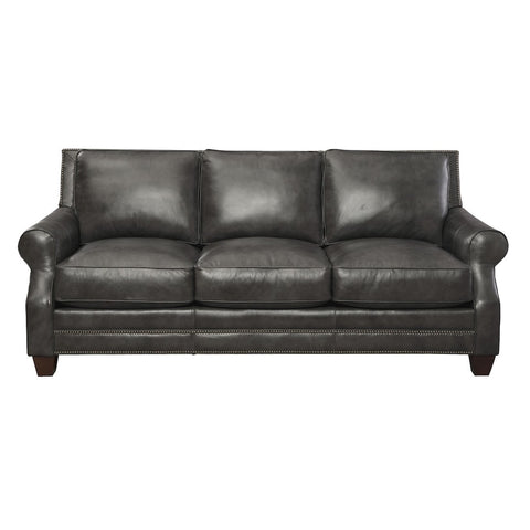 All Leather Sofa by Craftmaster