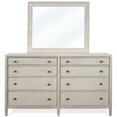 Laguna 8-Drawer Dresser and Mirror by Riverside Furniture