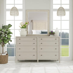 Laguna 8-Drawer Dresser and Mirror by Riverside Furniture