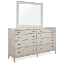 Laguna 8-Drawer Dresser and Mirror by Riverside Furniture