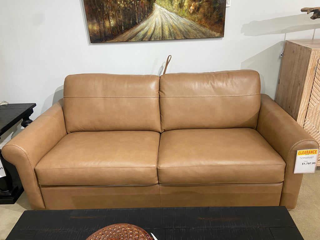 Synergy Livorno Queen Leather Sleeper Sofa