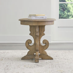Magnolia Manor Round End Table by Liberty