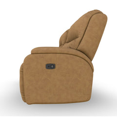 Maverly Power Loveseat with Console in Umber Leather by Best Home Furnishings
