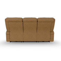 Maverly Power Sofa in Umber Leather by Best Home Furnishings