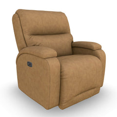 Maverly Power Recliner in Umber Leather by Best Home Furnishings