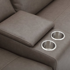 Momentum 6-Piece Power Sectional with Heat, Massage & Speaker by Parker House