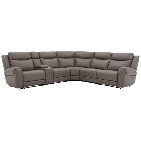 Momentum 6-Piece Power Sectional with Heat, Massage & Speaker by Parker House