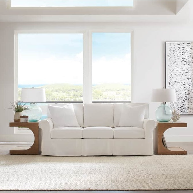 Nantucket 3-Seat Slipcover Sleeper Sofa by Rowe