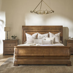 New Lou Queen Sleigh Bed by Universal