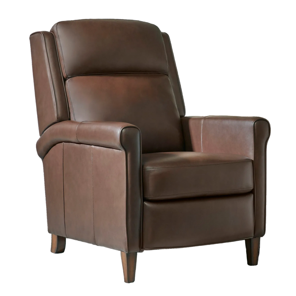 Northfield High Leg Pushback Recliner in Walnut Whirl by Parker House