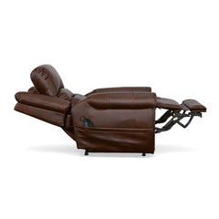 Oscar Pumpernickel Fabric Lift Recliner by Flexsteel