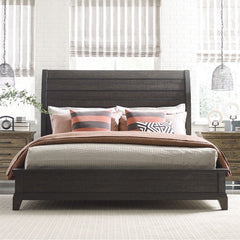 Plank Road Eastburn Sleigh King Bed Set by Kincaid