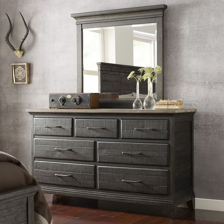 Plank Road Westwood Bureau and Jessup Mirror by Kincaid