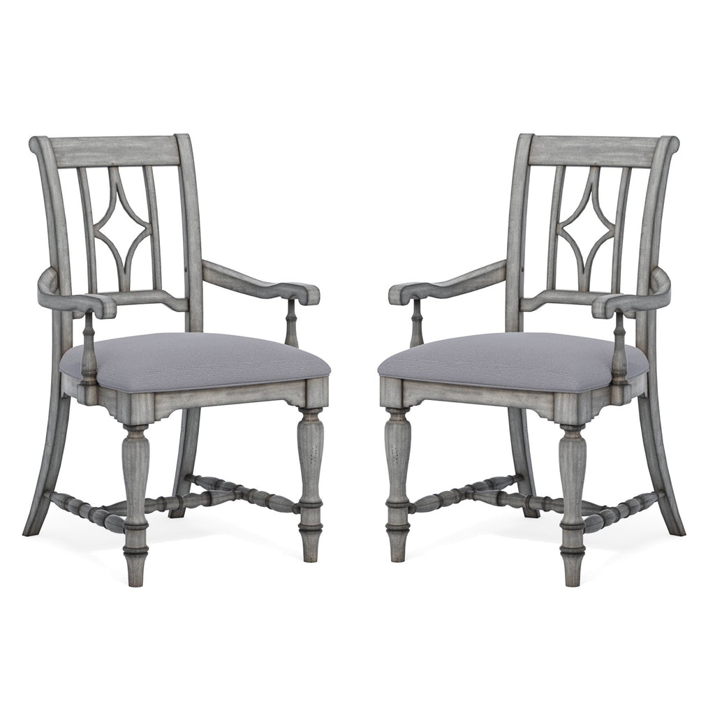 Plymouth Upholstered Arm Dining Chair by Flexsteel