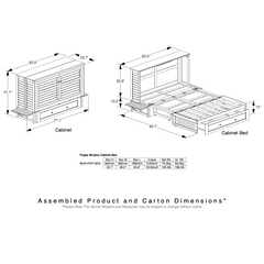 Poppy Murphy Cabinet Bed by Night & Day Furniture