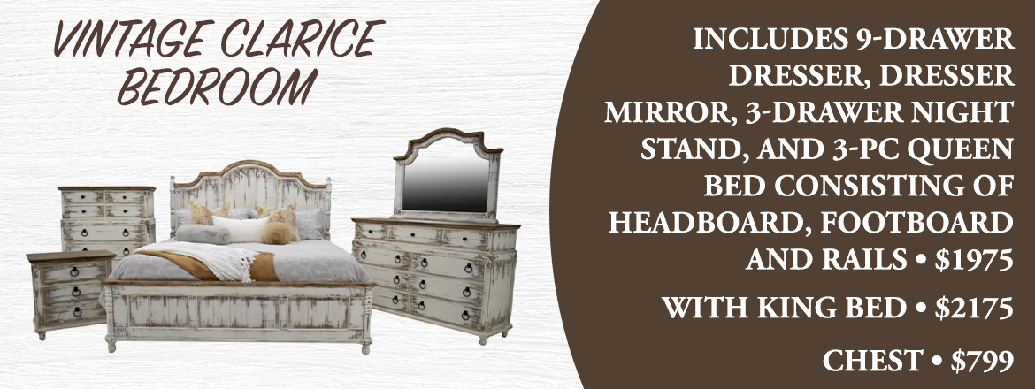 Clarice Bedroom Special