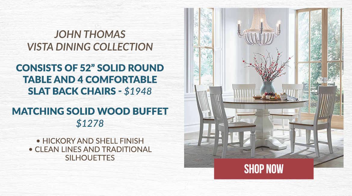 Vista Dining Furniture on sale