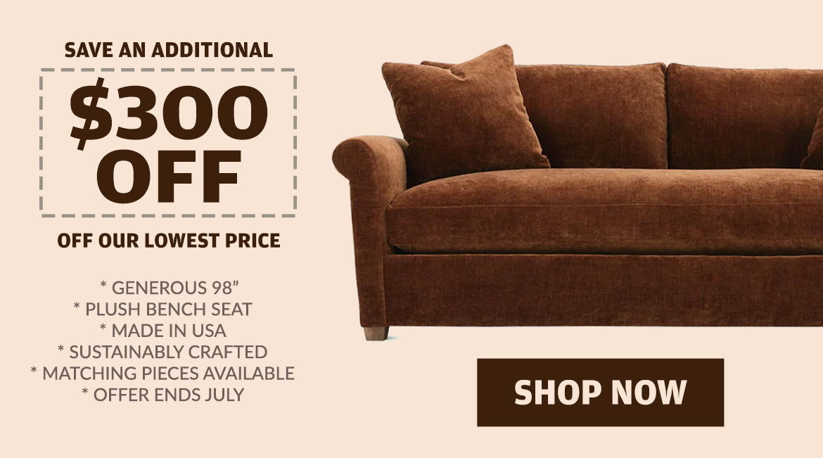 Save $300 on the Freya Sofa