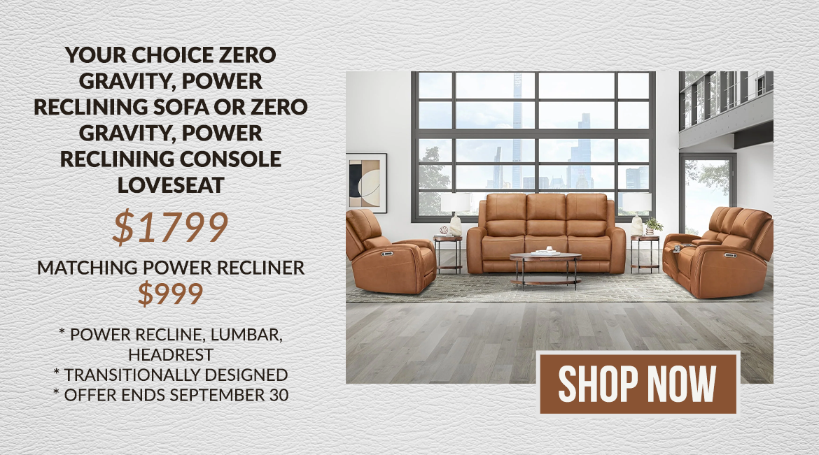 Sale on Belmont Power Reclining Furniture