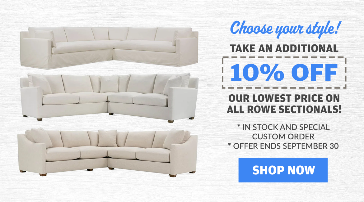 Save an Extra 10% on All Rowe Sectionals