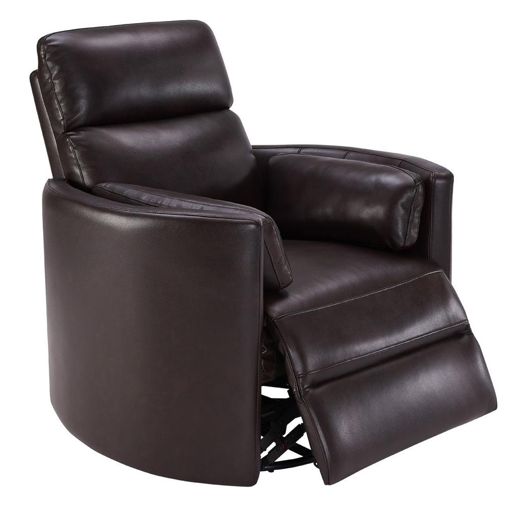 Radius Power Swivel Glider Recliner in Brown by Parker House