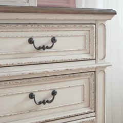 Realyn 7-Drawer Dresser and Mirror