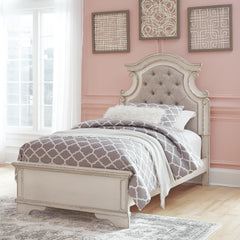 Realyn Youth Upholstered Twin Bed