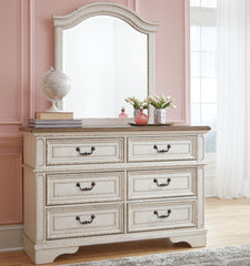 Realyn Youth 6-Drawer Dresser and Mirror