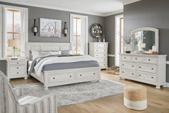 Robbinsdale King Sleigh Bed with Storage