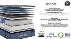Autograph Select Plush Mattress by Heritage
